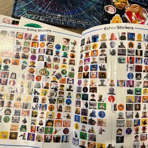Huge Lot of Star Wars Lego Sticker Books Activity Toys Angry Birds - Picture 5 of 7